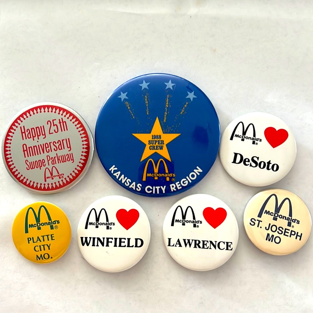 McDonald’s Crew Pins